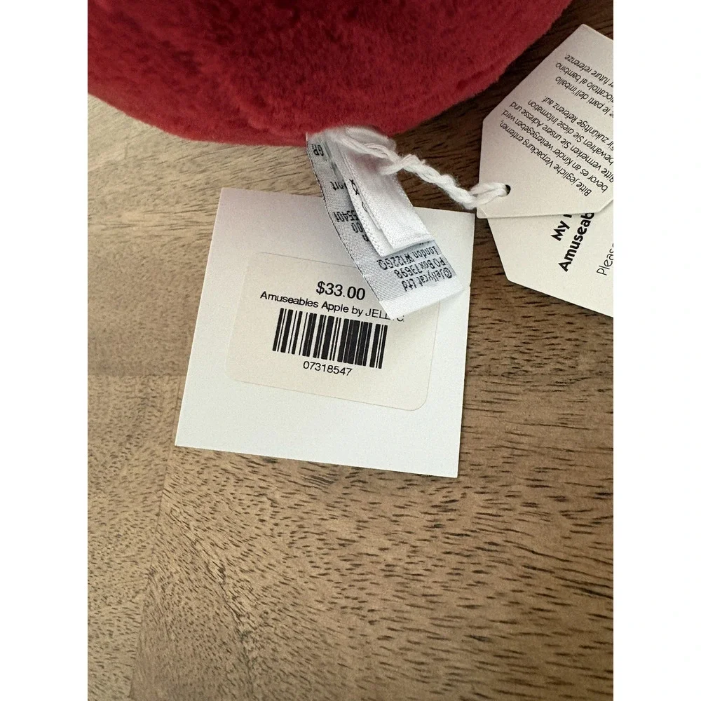 Jellycat amuseables apple